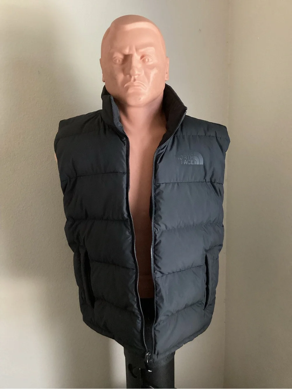 The North Face Black Quilted Down Puffer Vest - Women's